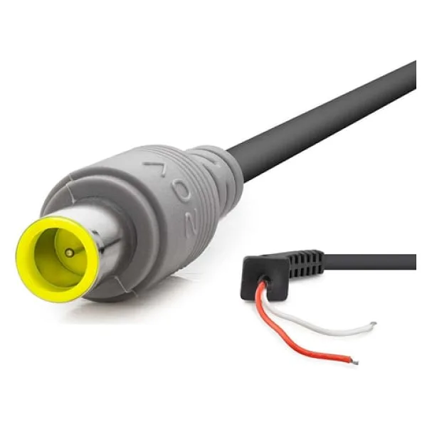 Notebook Adaptör Kablosu 7.9x5.0 /Ibm 30W-90W 1.2M Siyah Hdx5545