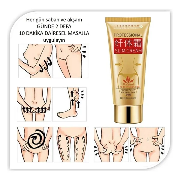 One Spring Slim Cream Sıkı ve Ince Görünüm Vücut Bakım Kremi 60 gr