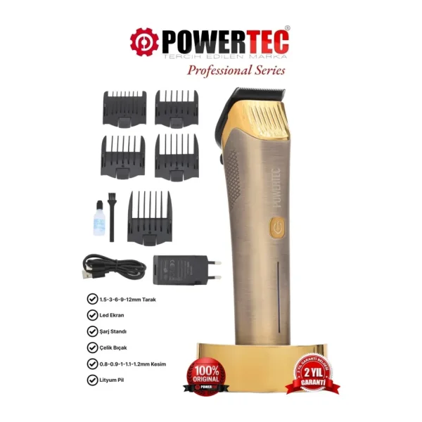 Powertec TR-9900 Sakal ve Saç Kesme Makinesi