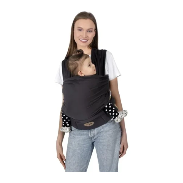 Sevi Bebe Art-571 Gri Bel Destekli Giymeli Sling