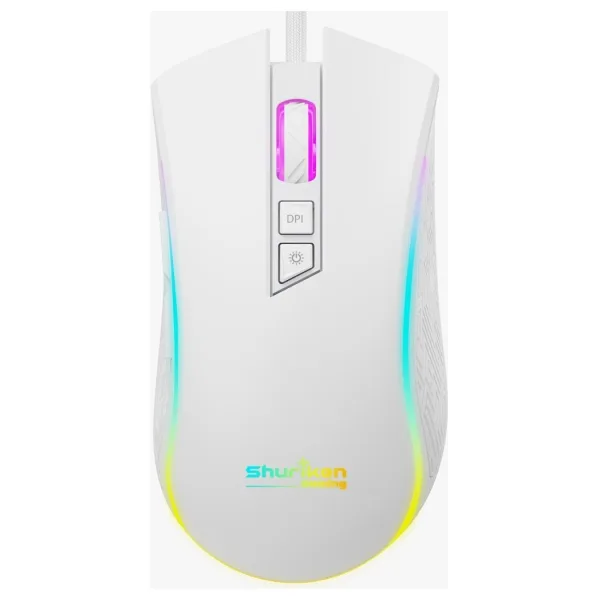 Shuriken ES7 Fuma RGB Makrolu Optik Oyuncu Mouse