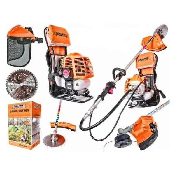 Swazer Sırt Tipi Benzinli Motorlu Tırpan Biçme Makinesi