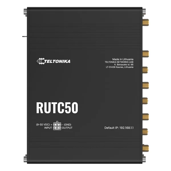 Teltonika RUTC50 Endüstriyel 5G Yönlendirici