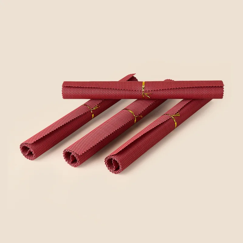 Tohana Plastik 4'lü Amerikan Servis - Kırmızı - 30 cm