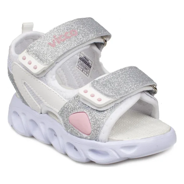 Vicco Roy Beyaz Bebek Sandalet