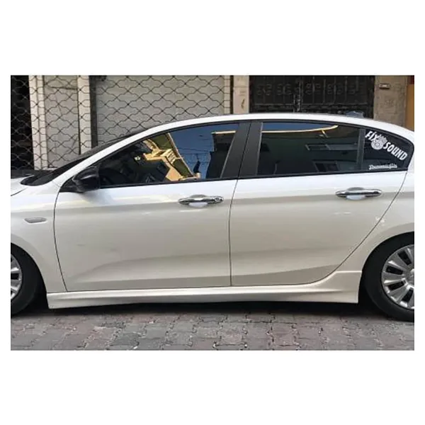 X POWER TUNİNG Fiat Egea Sedan Plastik Boyasız Yan Marşpiyel
