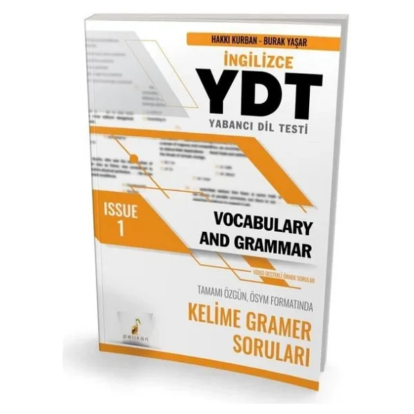 YDT İngilizce Vocabulary and Grammar Issue 1