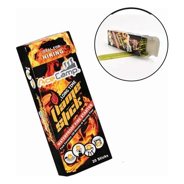 Acecamp 3512.1 Flame Stick, Çıra (20 Adet)