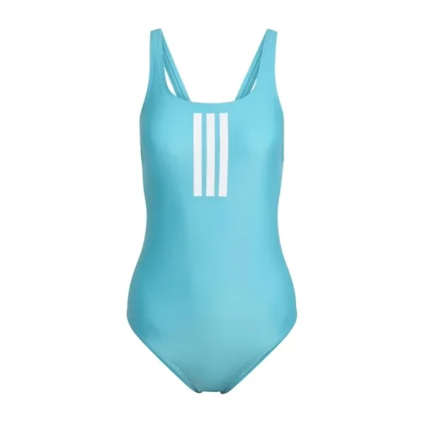 Adidas 3-Stripes V-Back KD3988 Mavi Kadın Mayo