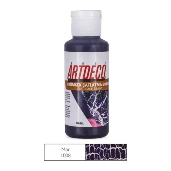 Artdeco Örümcek Çatlatma Boyası 1008 Mor