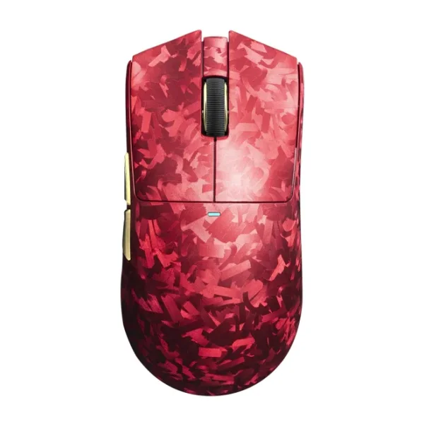 Attack Shark X11 Ultra Carbon Fiber Kırmızı Şarjlı Makrolu Ergonomik Optik Kablolu/Kablosuz Oyuncu Mouse