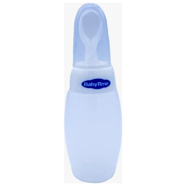 BabyTime Kaşıklı Biberon 225 ml BT086 Beyaz