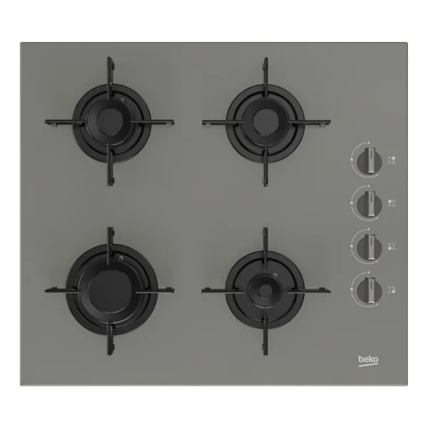Beko BOCD T 6011 EG Gri Cam Ankastre Ocak