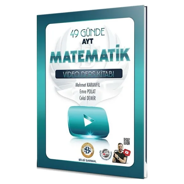 Bilgi Sarmal Yayınları AYT Matematik 49 Günde Video Ders Kitabı