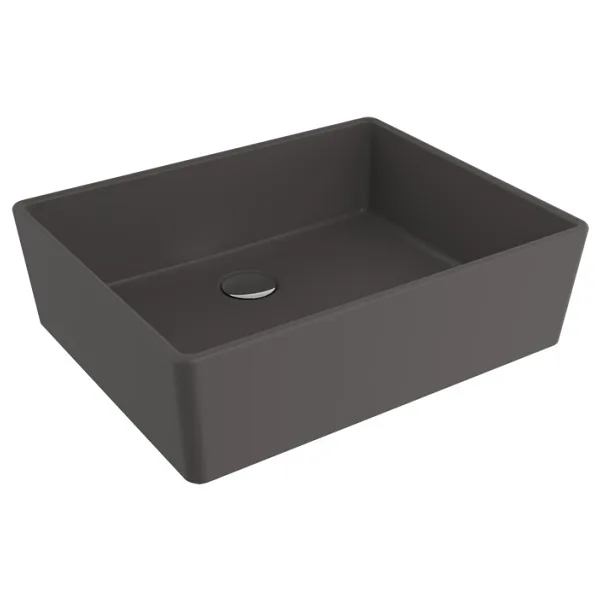 Bocchi Milano 1215-020-0125 50 cm Mat Antrasit Çanak Lavabo