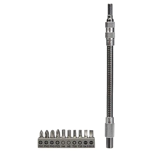 Bosch 10 Parça Vidalama ve Uzatma Adaptörü (20 cm)