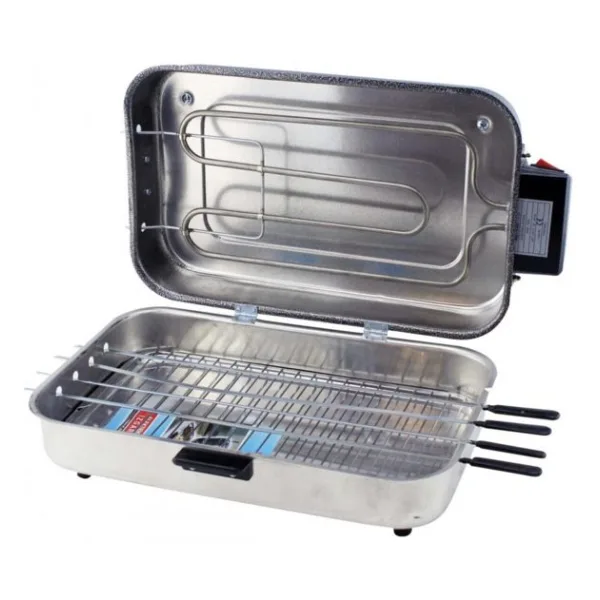Büyük Boy Elektrikli Izgara Mangal Barbekü