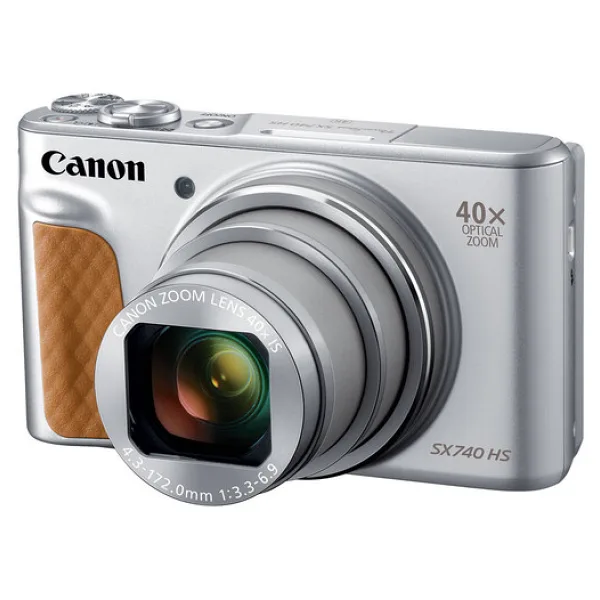 Canon PowerShot SX740 HS Gümüş Dijital Fotoğraf Makinesi