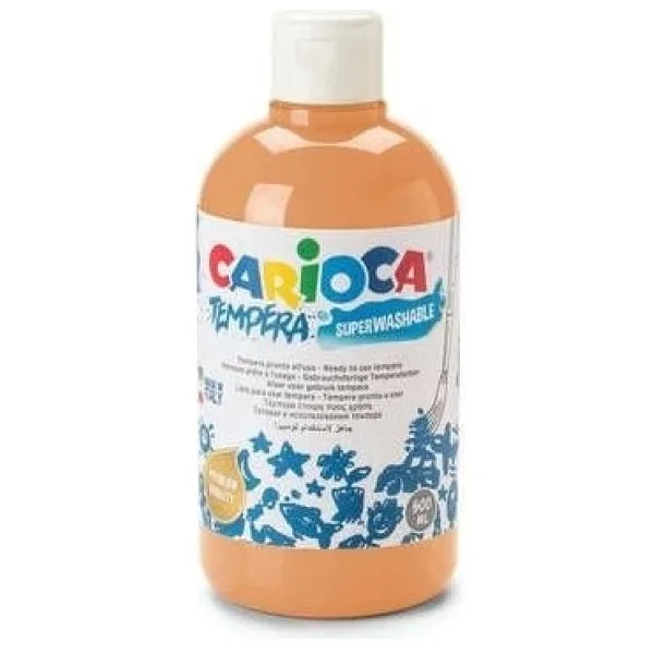 Carioca Süper Yıkanabilir 500 ml Turuncu Tempera Boyası