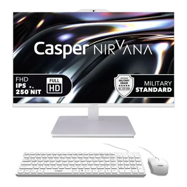Casper Nirvana A80.1342-BF00X-V-B i5-13420H 16 GB 1 TB SSD UHD Graphics 23.8" Full HD All in One PC