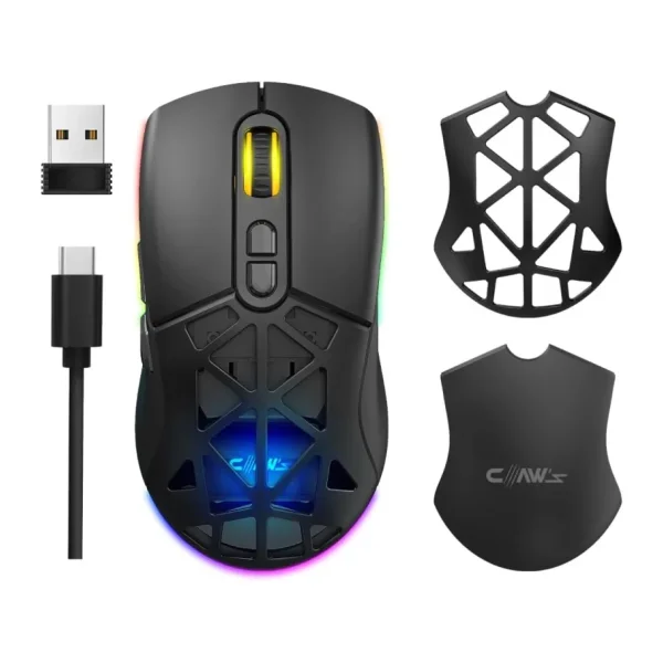Claws Nexus Air V1 RGB Optik Kablolu/Kablosuz Oyuncu Mouse