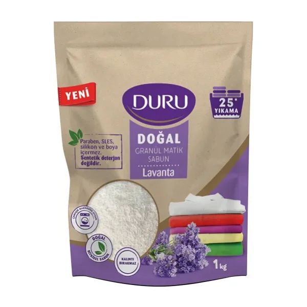 Duru Granül Sabun Lavanta 1000 gr (5 Adet)