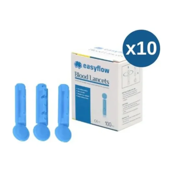 Easyflow Lanset Parmak Delme Iğnesi 100'LÜ 10 Kutu