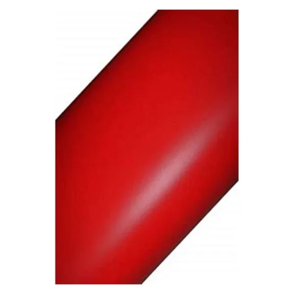 Ecce Mat Kırmızı Kendinden Yapışkanlı Kaplama Folyosu 122 CM X 2 MT
