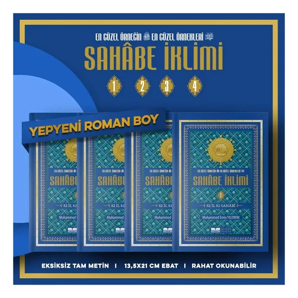 En Güzel Örneğin En Güzel Örnekleri - Sahabe İklimi 4 Kitap Set - Muhammed Emin Yıldırım