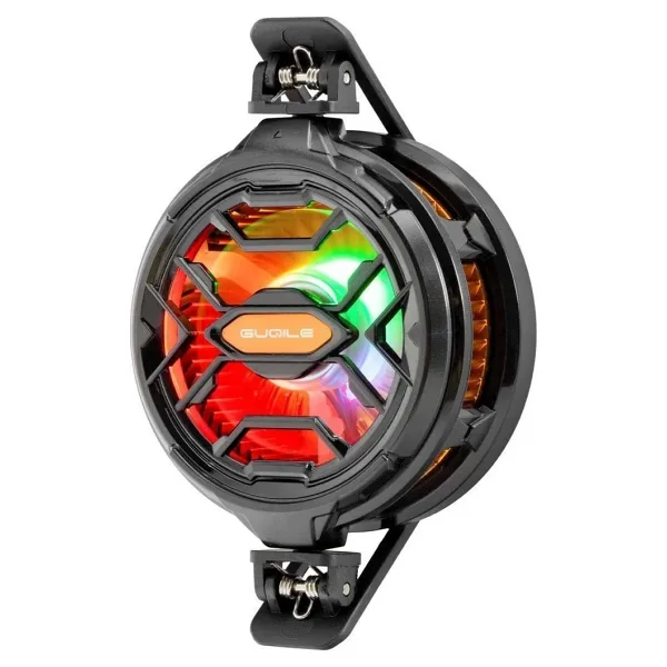 Evimdeyokyok Telefon Buz Soğutucu Fan Mıknatıs ve Klips Rgb Siyah HDX4382