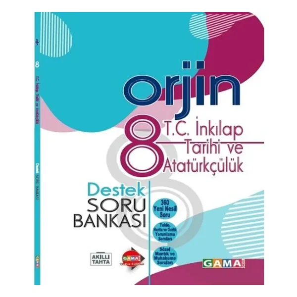 Fenomen Okul Yayınları 8. Sınıf Orjin T.C. İnkılap Tarihi ve Atatürkçülük Destek Soru Bankası
