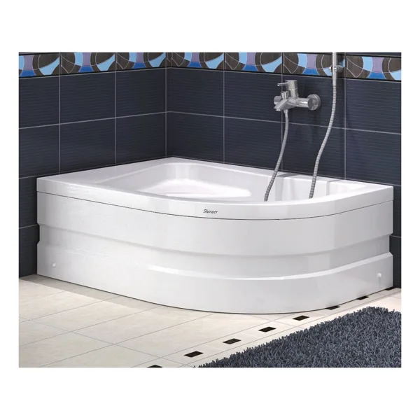 Ferısya Asimetrik Oval Mini Küvet 90x130