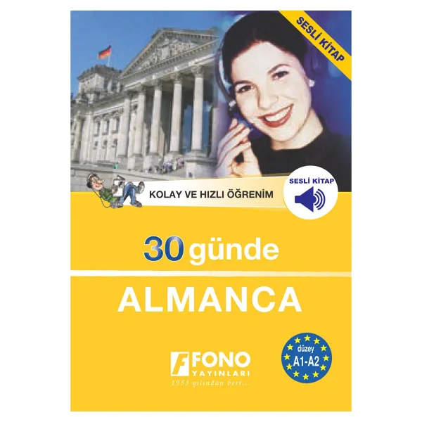Fono Yayınları Fono 30 Günde Almanca (Kitap + 2 Cd)