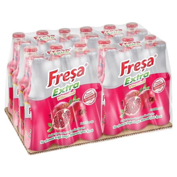 Freşa Extra Nar Aromalı Maden Suyu 24x200 ml