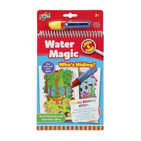 Galt Water Magic Kitap Kim Saklanıyor? Sihirli Boyama Kitabı
