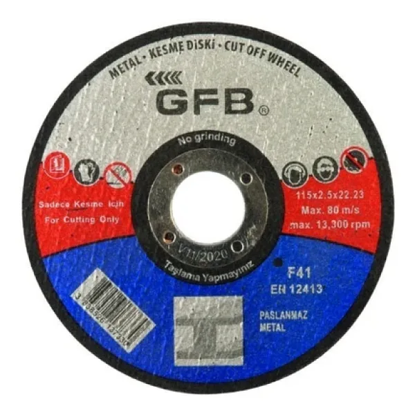 Gfb Metal Demir Kesici Taş 355 mm