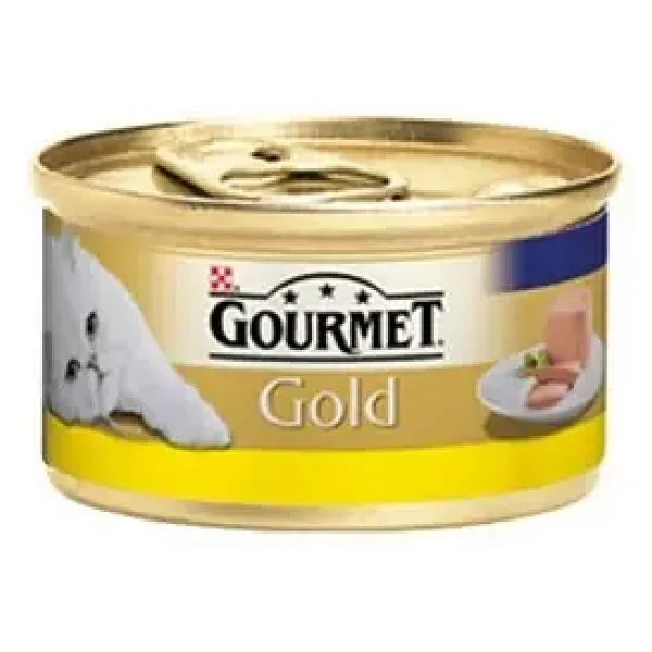 Gourmet Gold Kıyılmış Tavuklu 85 gr Yetişkin Kedi Konserve Maması
