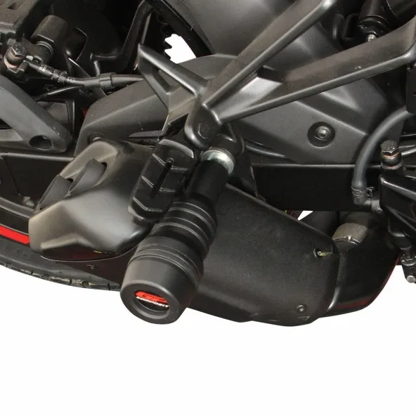 GP KOMPOZİT Gp Kompozit Bajaj Pulsar F 250 2022-2024 Uyumlu Egzoz Koruma Takozu Siyah