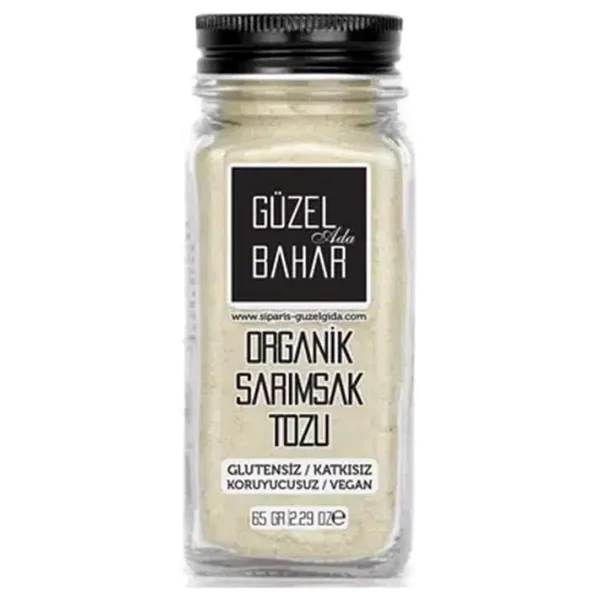 Güzel Ada Gıda Organik 65 gr Sarımsak Tozu