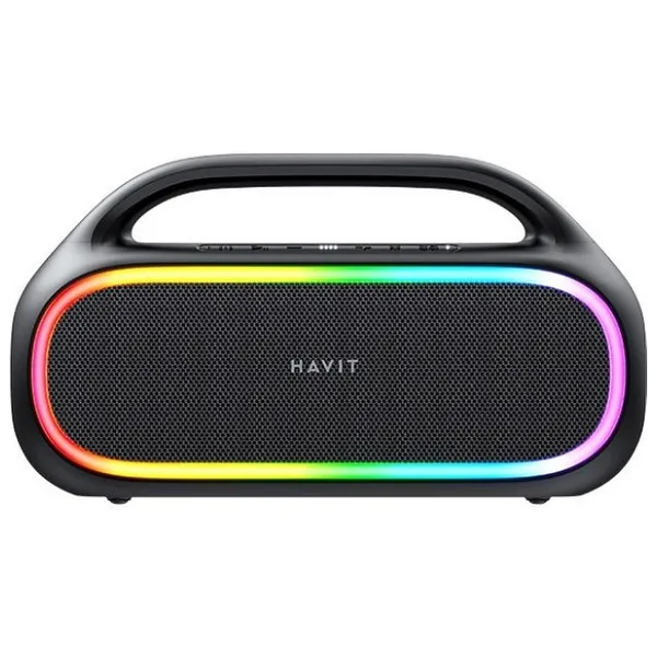 Havit Sk862bt Taşınabilir Rgb Bluetooth Hoparlör Siyah Renk İle Yüksek Ses Kalitesi