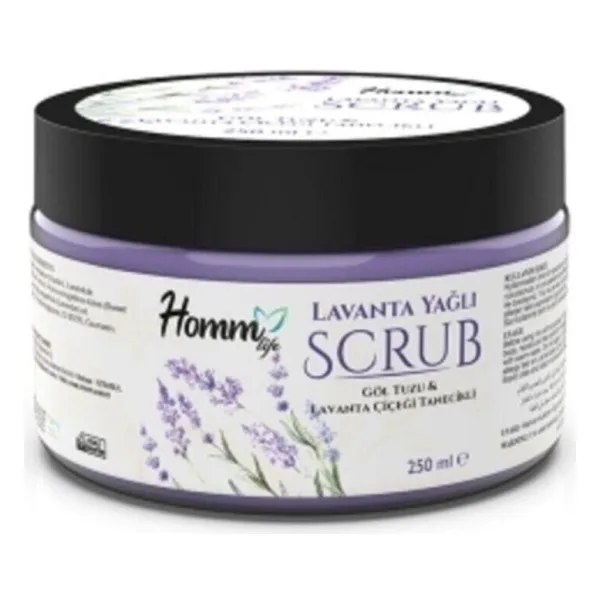 Homm Bitkisel Türkiye Homm Life Lavanta Yağlı Bitki Tanecikli Scrub