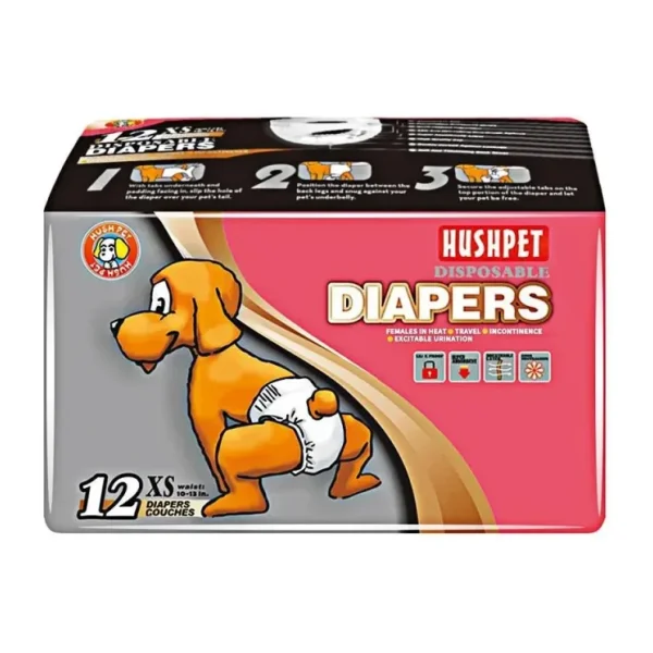 Hushpet 12'li Köpek Bezi