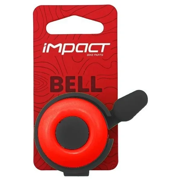 Impact Bisiklet Zili Kırmızı-Siyah