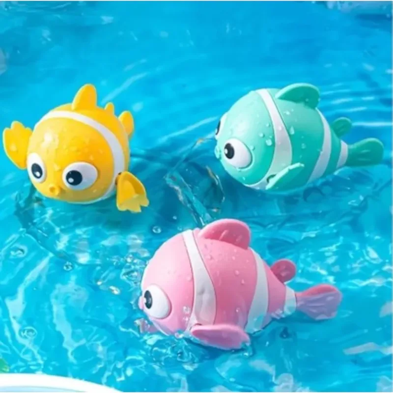 Kurmalı Balık Bebek Banyo Oyuncağı Çok Renkli