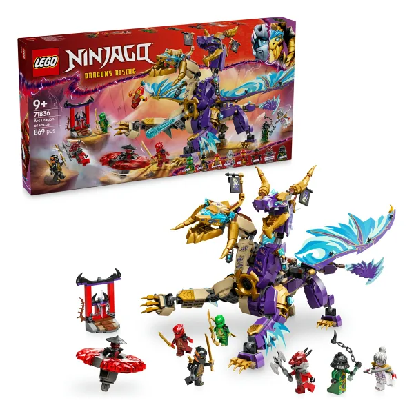 Lego 71836 Ninjago Odak Ark Ejderhası
