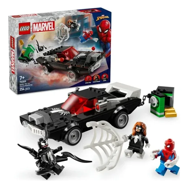 Lego 76309 Marvel Örümcek Adam Venom Arabasına Karşı