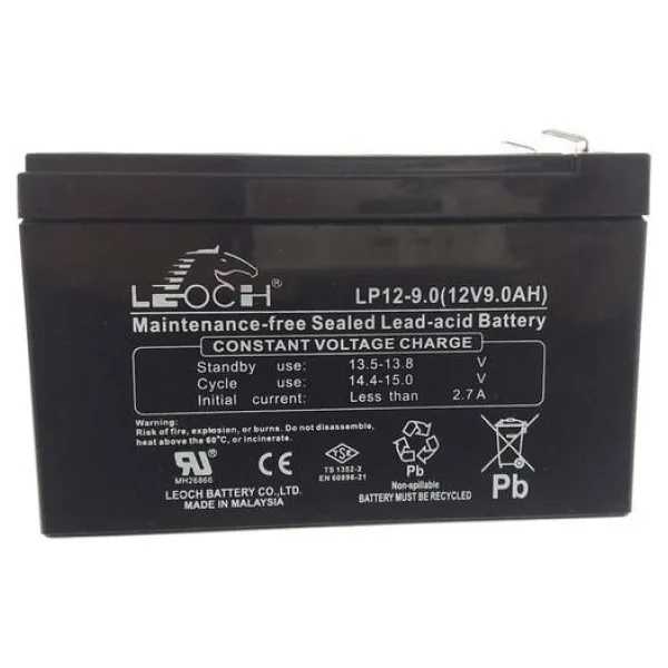LEOCH 9AH - 12 VOLT AKU