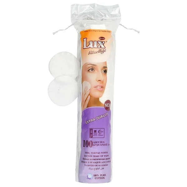Lux Disk Makyaj Pamuğu 100'lü
