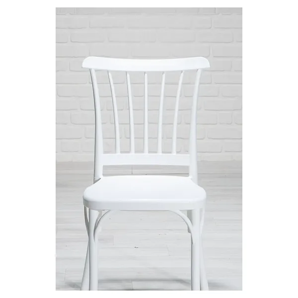 MOBETTO Violet Home Mutfak Sandalyesi 4 Adet - Beyaz