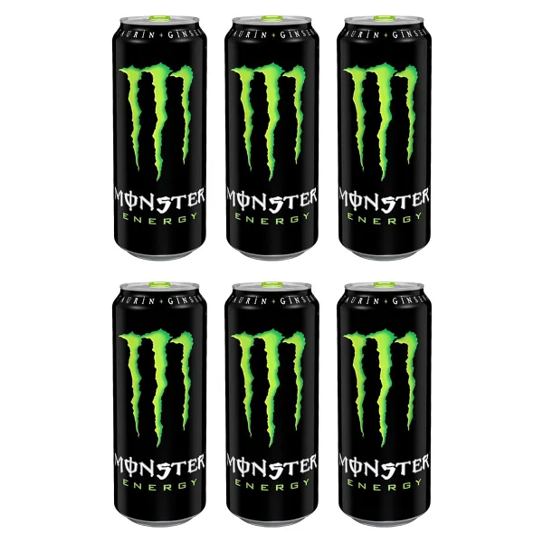 Monster Energy Enerji Içeceği 500 ml Klasik x 6 Adet